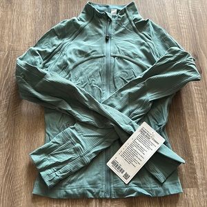 Rubbed crop define jacket lululemon